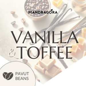Kahvipavut - Vanilja & Toffee vanilja makukahvi Mandragora