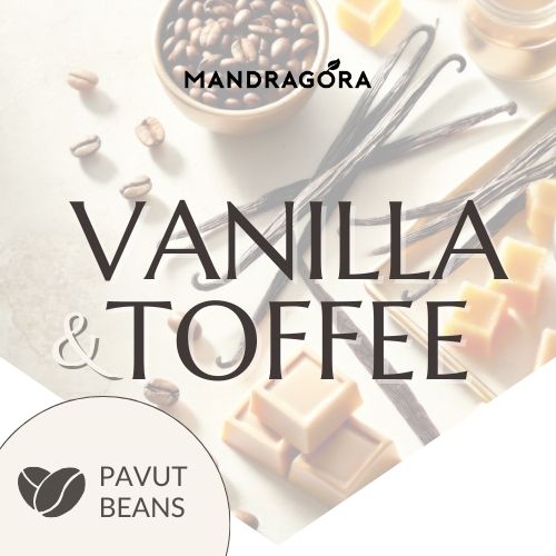 Kahvipavut - Vanilja & Toffee vanilja makukahvi Mandragora