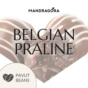 Kahvipavut - Belgian praline - suklaakahvi - makukahvi - Mandragora