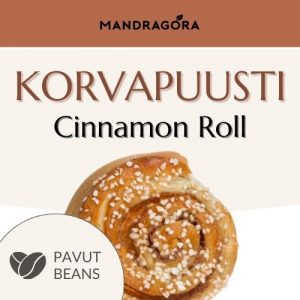 Kahvipavut - Korvapuustikahvi kanelikahvi makukahvi Mandragora