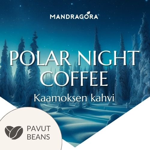 Kahvipavut - Polar night coffee - Kaamoksen kahvi - makukahvi - tuliaiskahvi