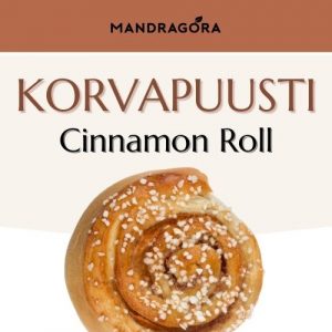 Korvapuustikahvi kanelikahvi makukahvi Mandragora