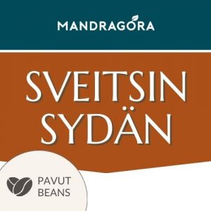 Sveitsin sydän - makukahvi - suklaakahvi - kirsikkakahvi - Mandragora