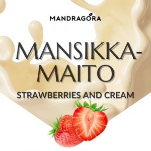 Mansikkamaito - mansikkatee - musta tee - teekauppa - laadukas tee - paras tee - irtotee - Mandragora