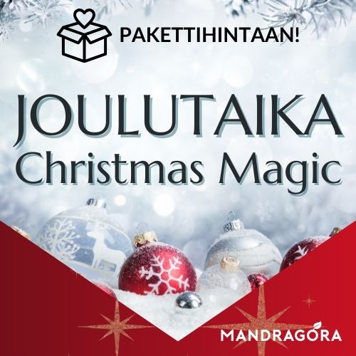 Joulutaika - PAKETTI musta tee - joulutee - jouluinen tee - Mandragora irtotee