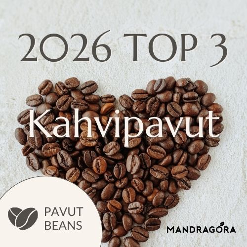 Suosituimmat kahvipavut - makukahvi - Mandragora - arabica kahvipavut - maustekahvi