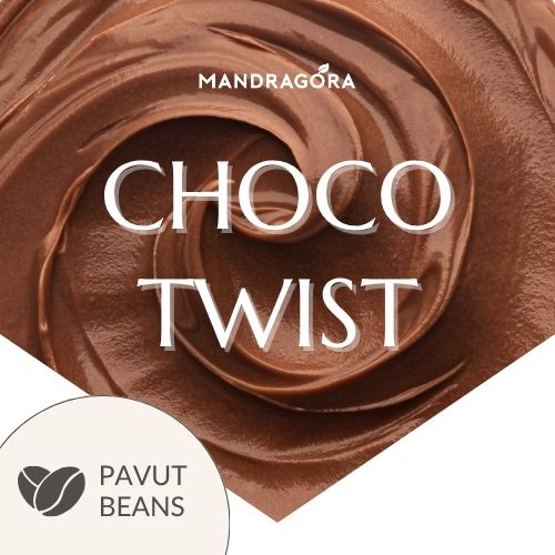 Kahvipavut - Choco Twist suklaa-hasselpähkinä kahvi suklaakahvi makukahvi