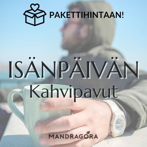 Isänpäivä kahvipavut – isänpäivälahja - Mandragora